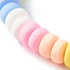 Handmade Polymer Clay Beads Stretch Bracelets for Kids&nbsp;BJEW-JB06487-02