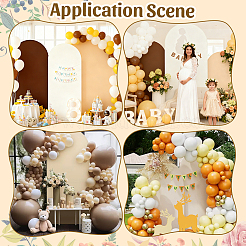 3Pcs 3 Colors Cloth Arch Background Cover for Wedding Party Decor&nbsp;AJEW-DC0004-02