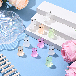 10Pcs Luminous Resin Pendants&nbsp;RESI-YW0004-54
