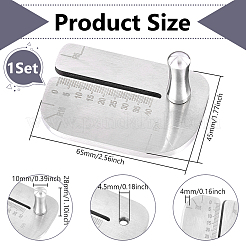 Stainless Steel Stitching Aid Tools&nbsp;TOOL-WH0165-19