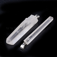 Natural Quartz Crystal Big Pendants&nbsp;G-Q989-013