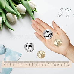 201 Stainless Steel Commemorative Coin&nbsp;AJEW-CN0002-35B