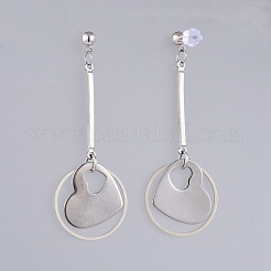 Stainless Steel Dangle Ear Studs&nbsp;EJEW-JE03920