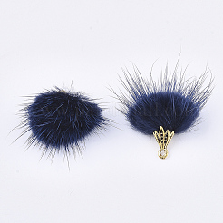 Faux Mink Fur Tassel Pendant Decorations&nbsp;X-FIND-S300-37B