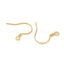 925 Sterling Silver French Hooks with Coil&nbsp;STER-T007-119G
