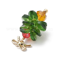 Christmas Theme Glass Pendants&nbsp;PALLOY-JF02864