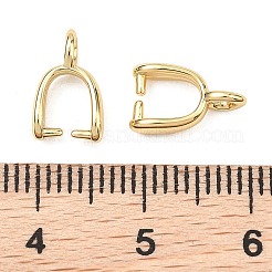 SHEGRACE Brass Ice Pick Pinch Bails&nbsp;XGRQ1U545-372G