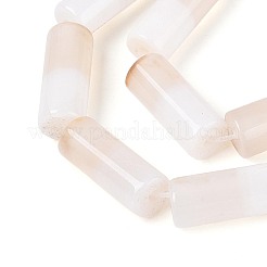 Natural White Agate Beads Strands&nbsp;G-T144-31