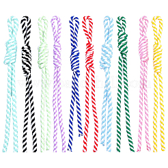 10Pcs 10 Colors Nylon Pendant Decorations for Bag Ornaments&nbsp;AJEW-SC0031-92