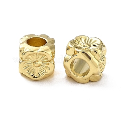 Rack Plating Alloy Beads&nbsp;PALLOY-D024-07A-G