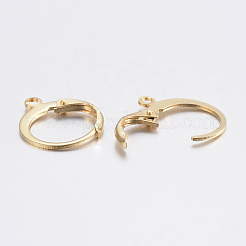 304 Stainless Steel Leverback Earring Findings&nbsp;STAS-F155-13G