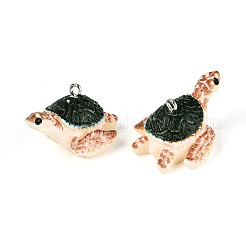 Opaque Resin Pendants&nbsp;RESI-N051-04A