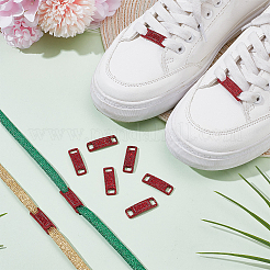 10Pcs Alloy Rhinestone Shoelace Buckle&nbsp;FIND-AR0006-26