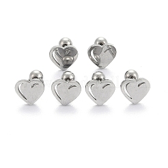 Tarnish Resistant 201 Stainless Steel Barbell Cartilage Earrings&nbsp;EJEW-R147-38