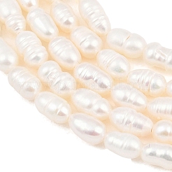 Natural Cultured Freshwater Pearl Beads Strands&nbsp;PEAR-F020-08