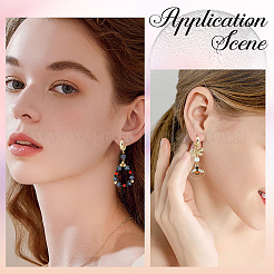 10Pairs Brass Hoop Earrings&nbsp;EJEW-BBC0001-55