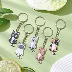 Cat Acrylic Keychain&nbsp;KEYC-JKC00812