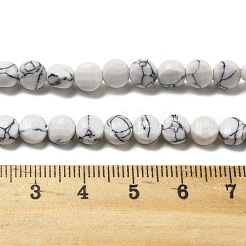 Synthetic Howlite Beads Strands&nbsp;G-C179-A6mm-19