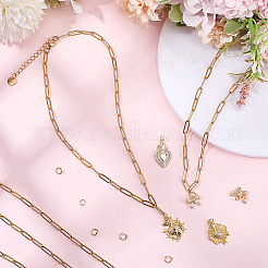 DIY Necklaces Making Kits&nbsp;DIY-BBC0002-74