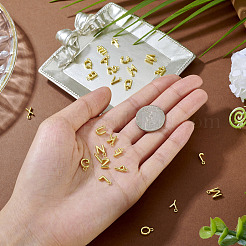 26Pcs 26 Styles Brass Charms&nbsp;KK-TA0003-34