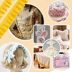 10M Satin Wrinkle Ribbon&nbsp;OCOR-OC0002-01B