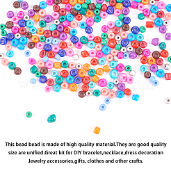 Baking Paint Glass Seed Beads&nbsp;SEED-PH0012-27-3mm