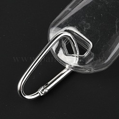 50ml Portable PETG Travel Bottles with Keychain&nbsp;KY-H006-01A