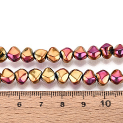Electroplate Glass Beads Strands&nbsp;EGLA-N017-05A-B03