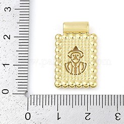 Rack Plating Brass Pendants&nbsp;KK-P287-45C-G