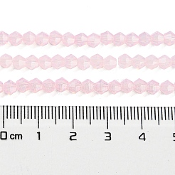 Baking Paint Transparent Glass Beads Strands&nbsp;DGLA-F029-J4mm-08