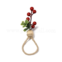 Jute Twine Napkin Rings&nbsp;AJEW-U016-01C