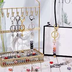 DIY Resin Beaded Bar Beadable Keychain Making Kit&nbsp;DIY-SC0025-47