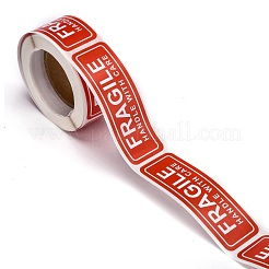 Fragile Stickers Handle with Care Warning Packing Shipping Label&nbsp;X-DIY-E023-04