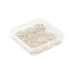 24Pcs 12 Styles Zinc Alloy Crystal Rhinestone Pendants&nbsp;FIND-FS0004-40