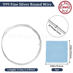 999 Fine Silver Sterling Silver Wire&nbsp;STER-BBC0006-66B
