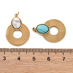 Mixed Gemstone Pendants&nbsp;STAS-M110-01G
