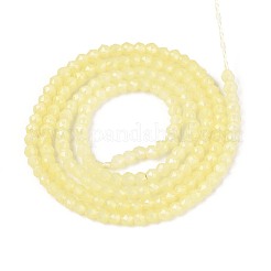 Imitation Jade Glass Beads Strands&nbsp;GLAA-T028-2mm-11H