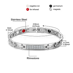 Stainless Steel Panther Chain Watch Band Bracelets&nbsp;JB674A