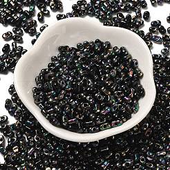 Electroplate Two Tone Glass Seed Beads&nbsp;SEED-F005-09A-01