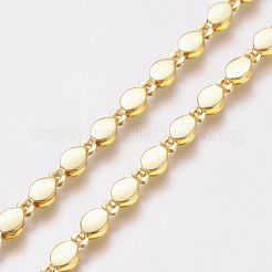 Brass Handmade Beaded Chain&nbsp;CHC-G006-17G