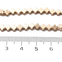 Synthetic Non-magnetic Hematite Beads Strands&nbsp;G-M095-D01-02KCG