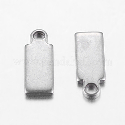 Tarnish Resistant 304 Stainless Steel Stamping Blank Tag Pendants&nbsp;STAS-Q074