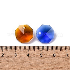 100Pcs 10 Colors Glass Pendants&nbsp;AJEW-H154-08D