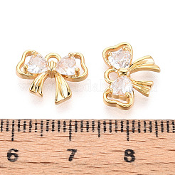 Brass Micro Pave Cubic Zirconia Charms&nbsp;KK-N263-79A-G