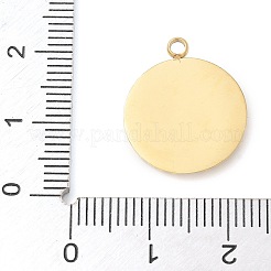 Ion Plating(IP) 304 Stainless Steel with Rhinestone Charms&nbsp;STAS-Q345-02G-02
