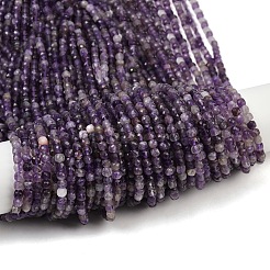 Natural Amethyst Beads Strands&nbsp;G-L628-D09-5x5mm