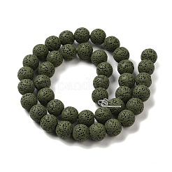 Natural Lava Rock Bead Strands&nbsp;G-L435-03-8mm-20