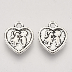 Tibetan Style Alloy Pendants&nbsp;LS-TIBEP-T009-13AS-RS