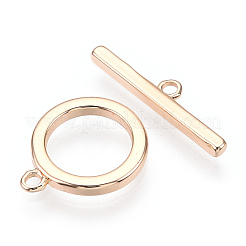 Brass Toggle Clasps&nbsp;X-KK-E057-09G