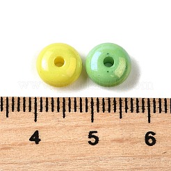 UV Plating Opaque Acrylic Beads&nbsp;MACR-F083-13